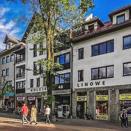 扎科帕内Apartament Z Widokiem Na Giewont, Krupowki 48 "Budynek Polskich Kolei Linowych"公寓 外观 照片